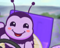 Lavender Honey Bee