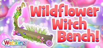 The Wildflower Witch Bench is a Perfect Companion!