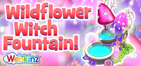 The Wildflower Witch Fountain is a Perfect Companion!