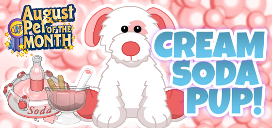Adopt a Cream Soda Pup in August!
