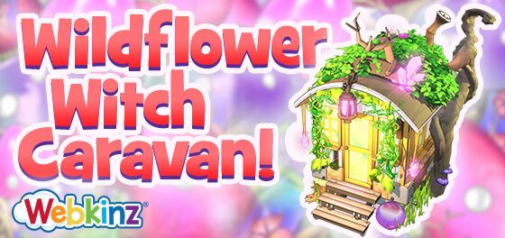 The Wildflower Witch Caravan is the latest Kinz Cottage!