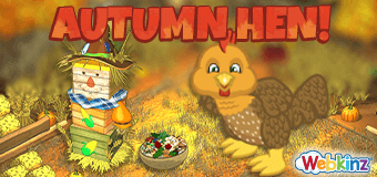 The Autumn Hen arrives in Webkinz World September 1, 2025!