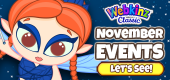 November 2025 Webkinz Classic Event Calendar
