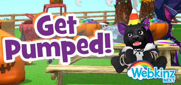 Pumpkin Patch Party Available October 1 in Webkinz Next!