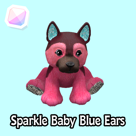 common-Sparkle Baby Blue Ears