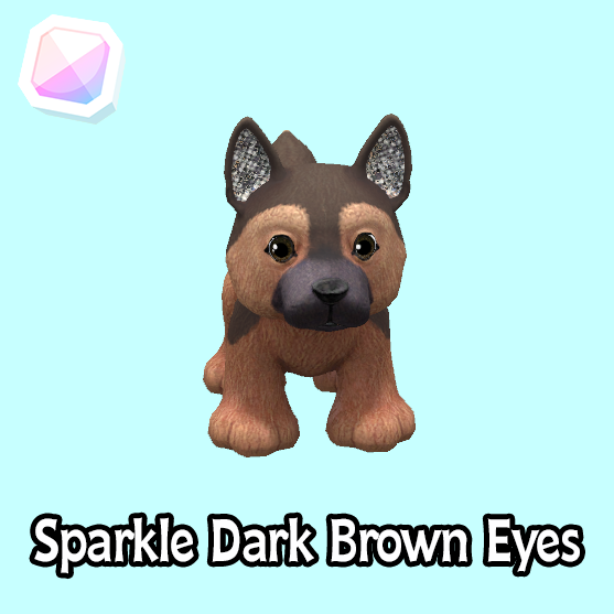 common-Sparkle Dark Brown Eyes