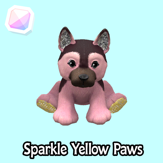 common-Sparkle Yellow Paws