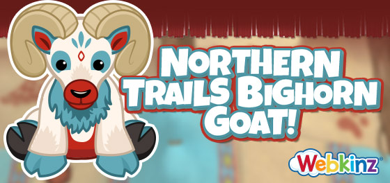 The Northern Trails Bighorn has arrived in Webkinz World!