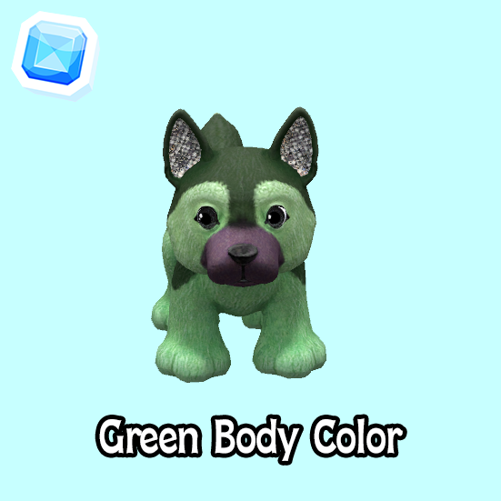 rare-Green Body Color