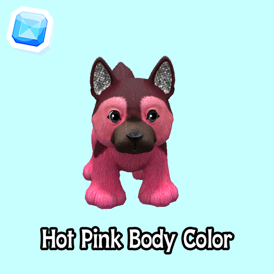 rare-Hot Pink Body Color