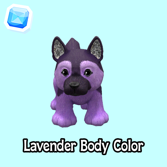 rare-Lavender Body Color