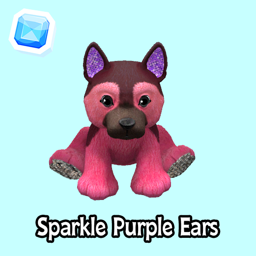 rare-Sparkle Purple Ears