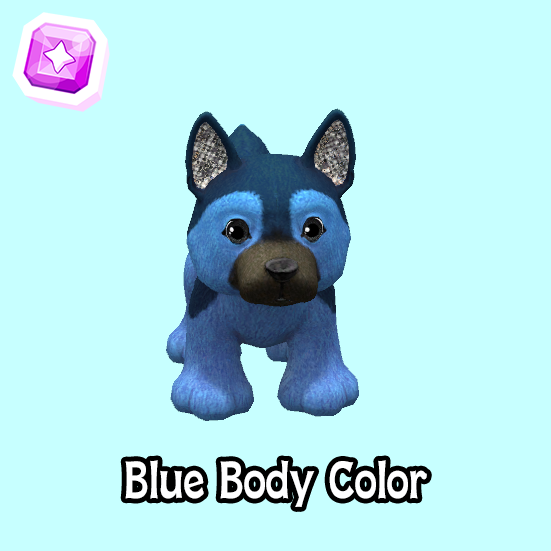 super rare-Blue Body Color