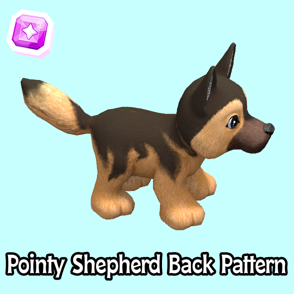 superrare-Pointy Shepherd Back Pattern