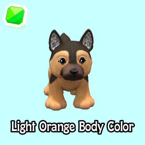 uncommon-Light Orange Body Color