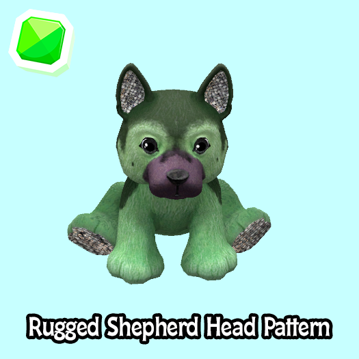 uncommon-Rugged Shepherd Head Pattern
