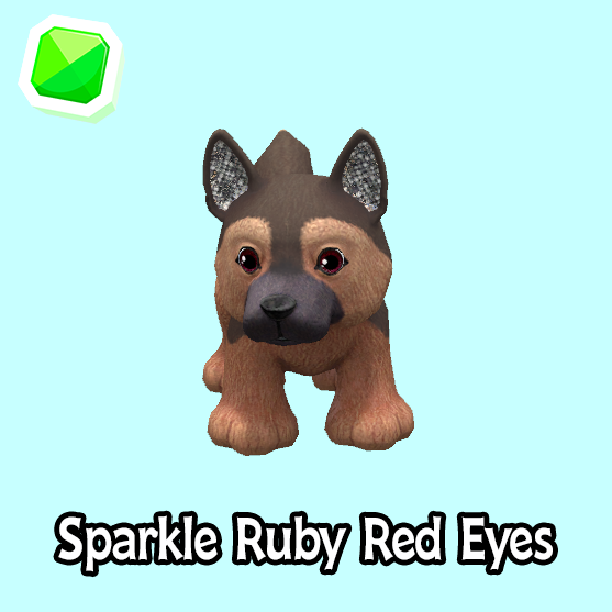 uncommon-Sparkle Ruby Red Eyes