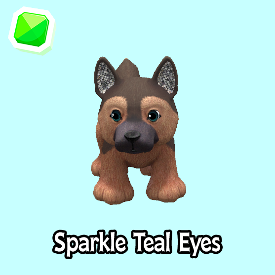 uncommon-Sparkle Teal Eyes