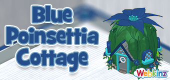 The Blue Poinsettia Cottage is the latest Kinz Cottage!