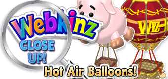 WEBKINZ CLOSE UP - Hot Air Balloons2 - Featured