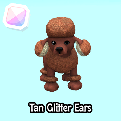 common-Tan Glitter Ears