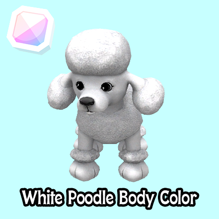 default-White Poodle Body Color