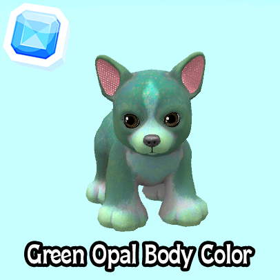 rare-Green Opal Body Color