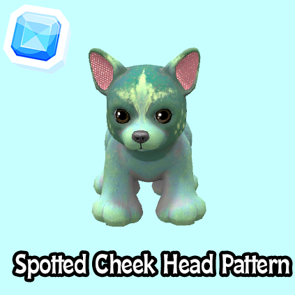 rare-Spotted Cheek Head Pattern