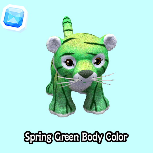 rare-Spring Green Body Color