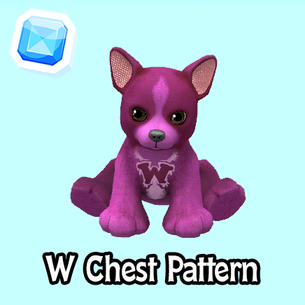 rare-W Chest Pattern