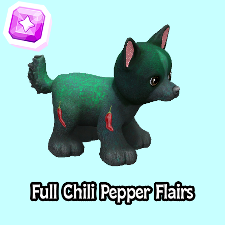 superrare-Full Chili Pepper Flairs