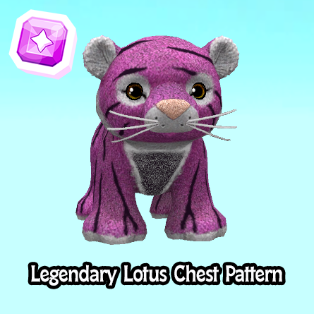 superrare-Legendary Lotus Chest Pattern