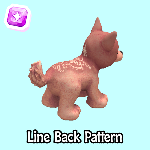 superrare-Line Back Pattern