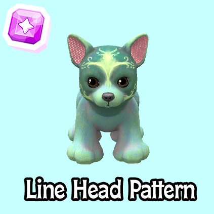 superrare-Line Head Pattern