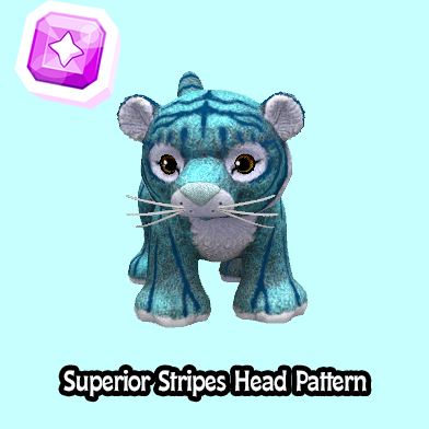 superrare-Superior Stripes Head Pattern