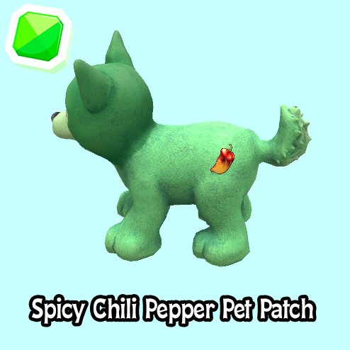 uncommon-Spicy Chili Pepper Pet Patch