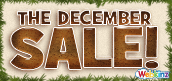 The December Sale is HERE - both Ganz eStore AND W-Shop!