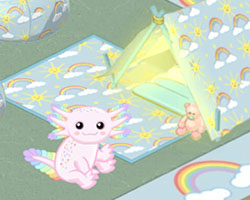 Rainbow Axolotl