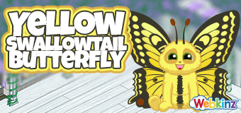The Yellow Swallowtail Butterfly arrives in Webkinz World May 1, 2026!