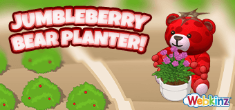 Add a Jumbleberry Bear Planter to your décor!