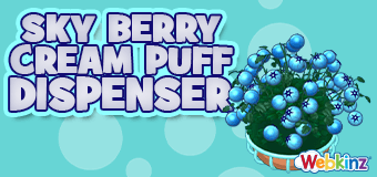 The Sky Berry Cream Puff Dispenser has arrived!