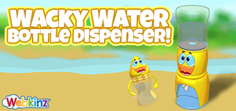 Go Wacky for the new Wacky Water Bottle Dispenser!