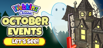 Webkinz Classic Event Calendar - October 2026