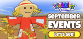 Webkinz Classic Event Calendar - September 2026