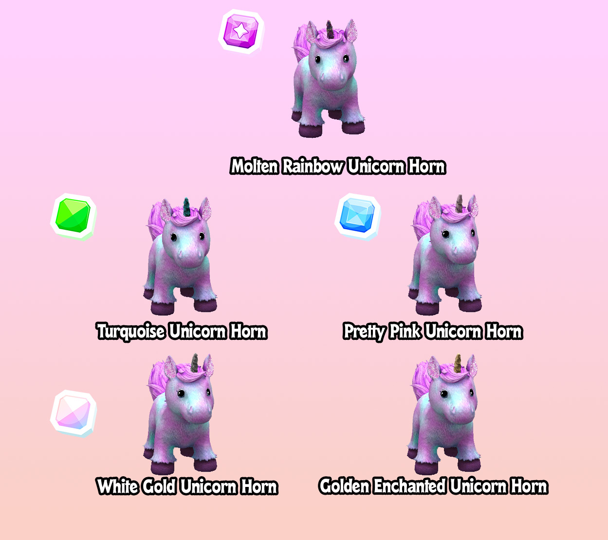 Enchanted-Unicorn-Horns
