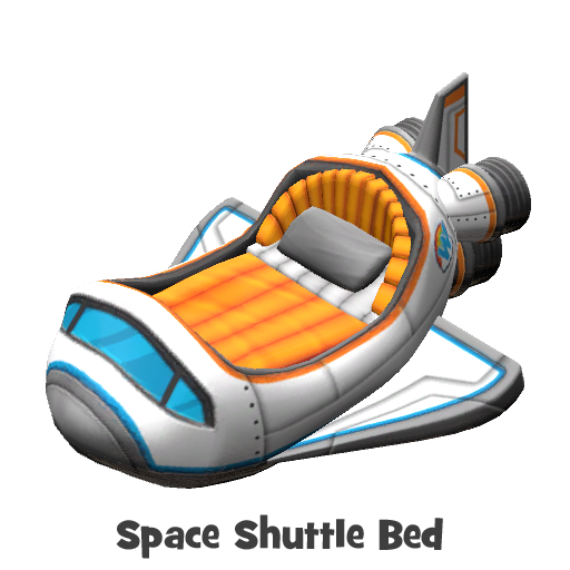 space shuttle bed