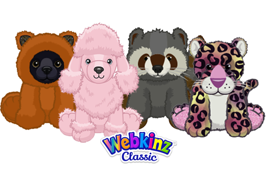I Dream In Pink Capaign WEBKINZ CLASSIC PETS