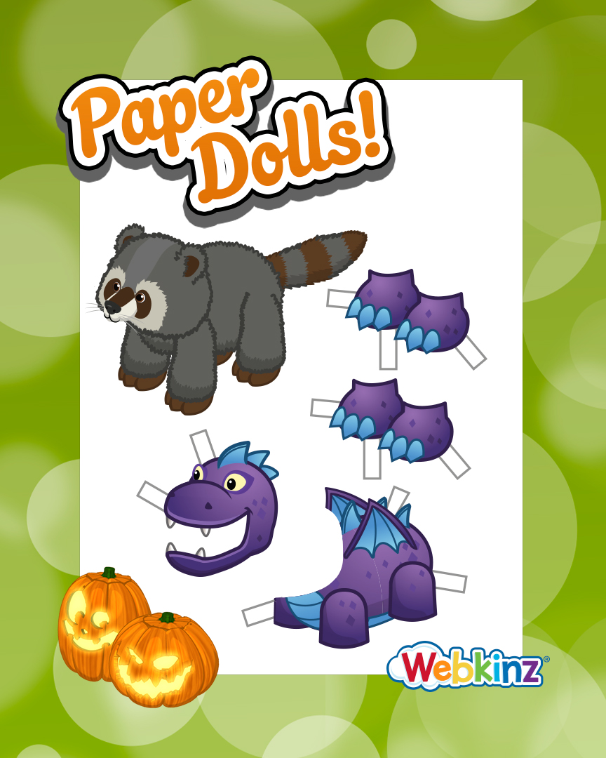 fall_plush_paper_dolls_raccoon