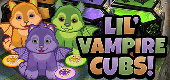 The Lil' Vampire Cubs have officially arrived in Webkinz World!